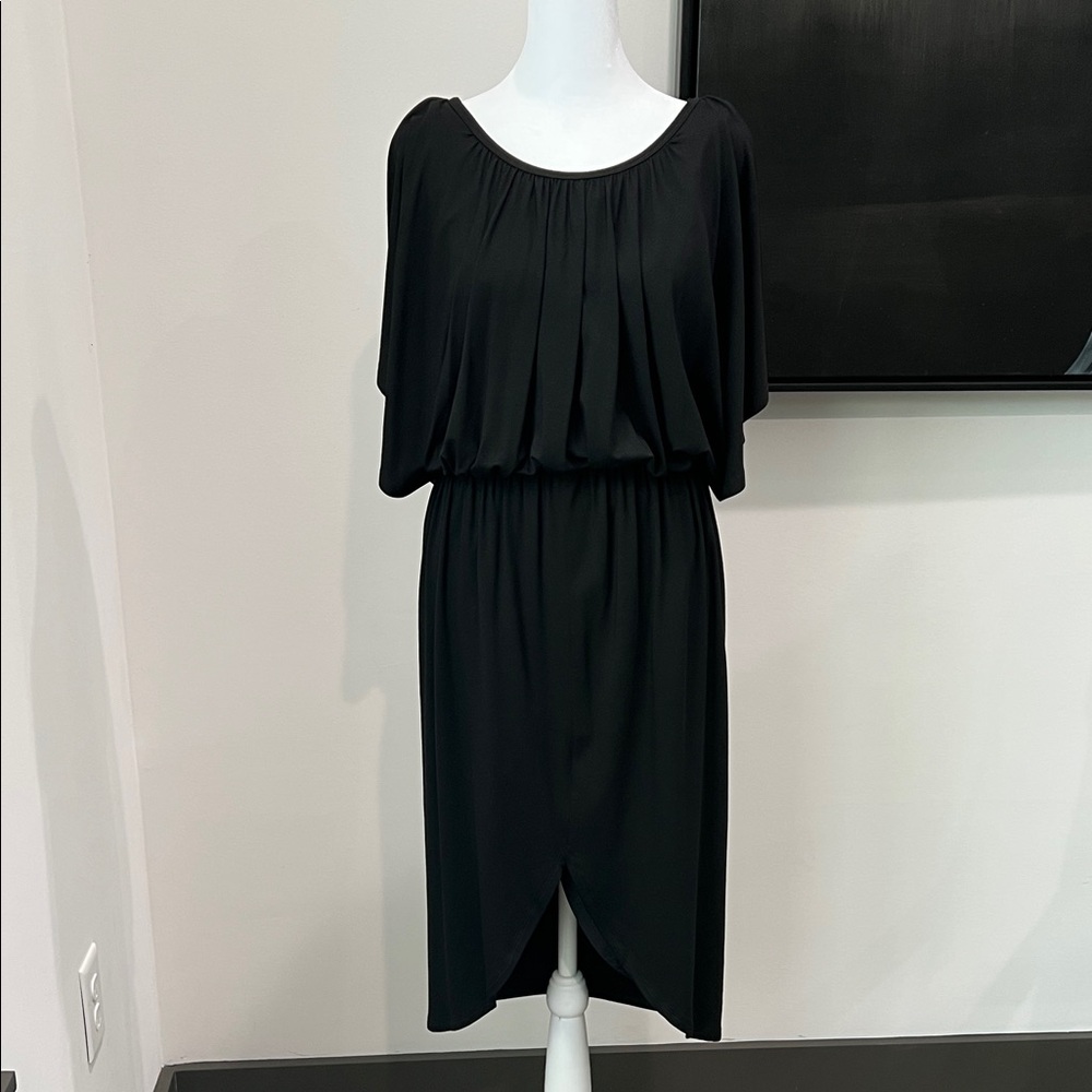Trina Turk Black Midi Dress